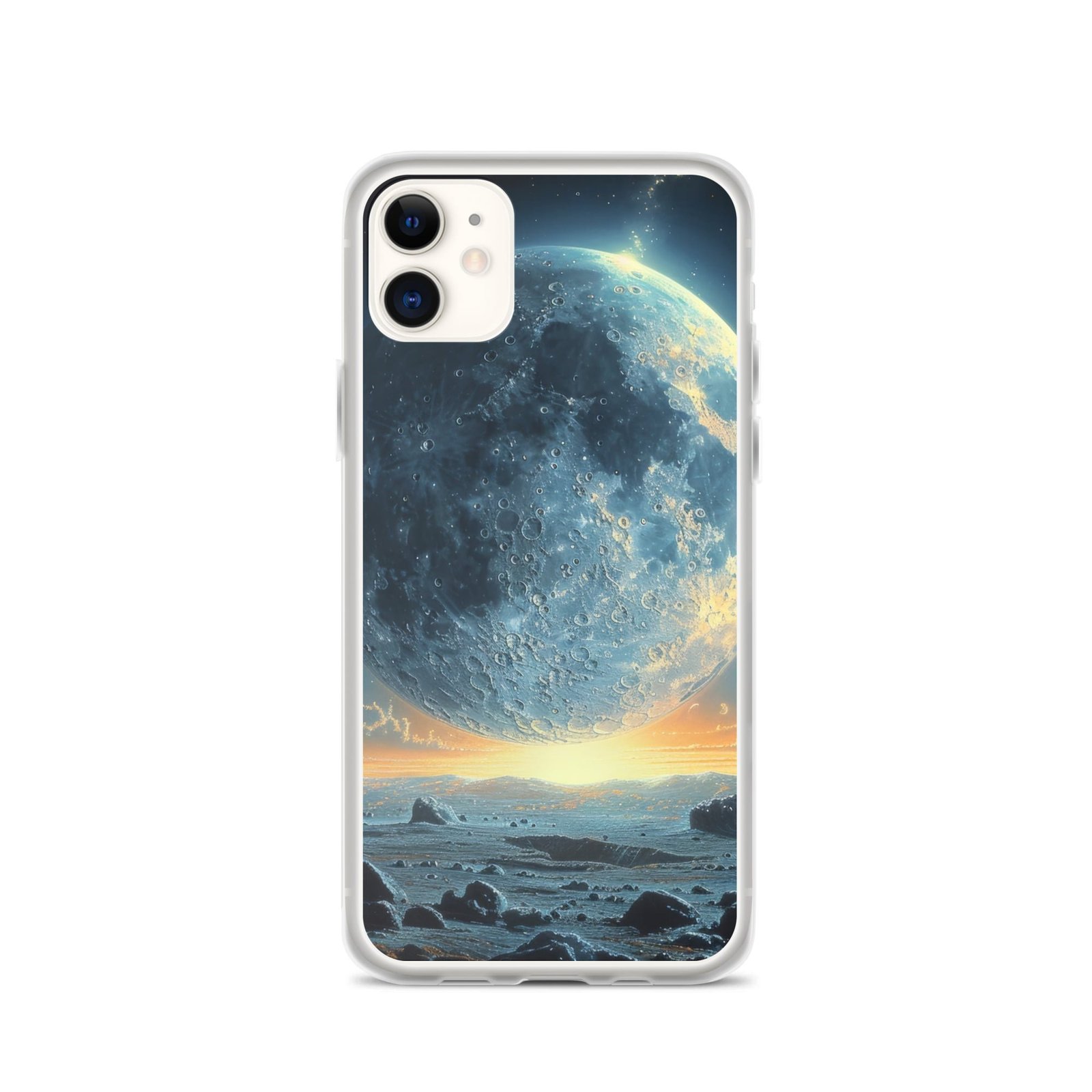 Closer to the Moon iPhone case