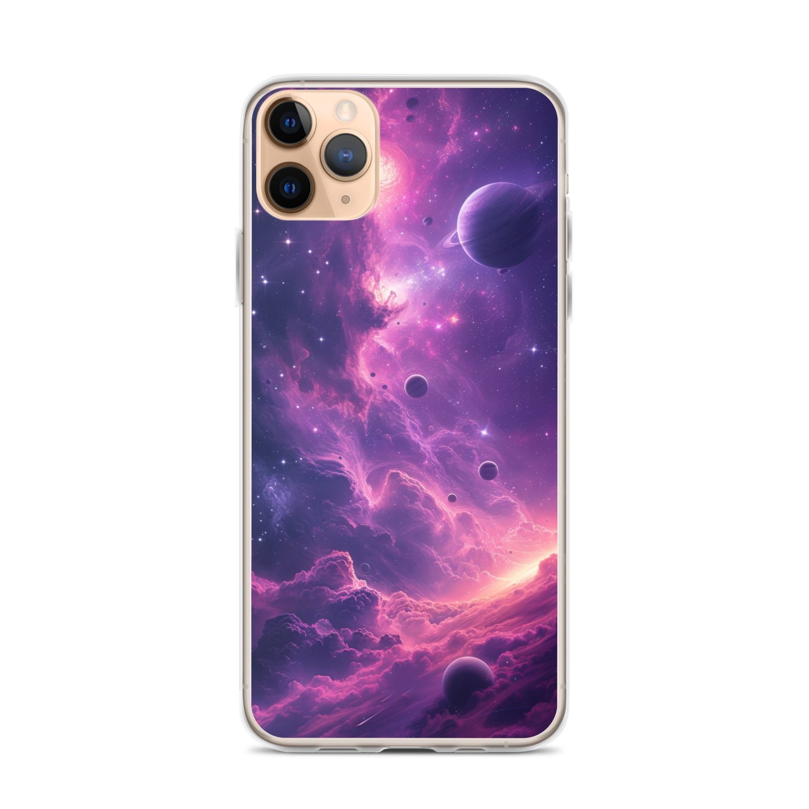 The Nebula iPhone case captures the breathtaking beauty of galaxies, making it a must-have for any iPhone® user. Experience the mesmerizing beauty theme of nebulae with this stunning case.