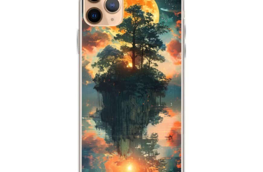 Moon Energy Clear Case for iPhone®