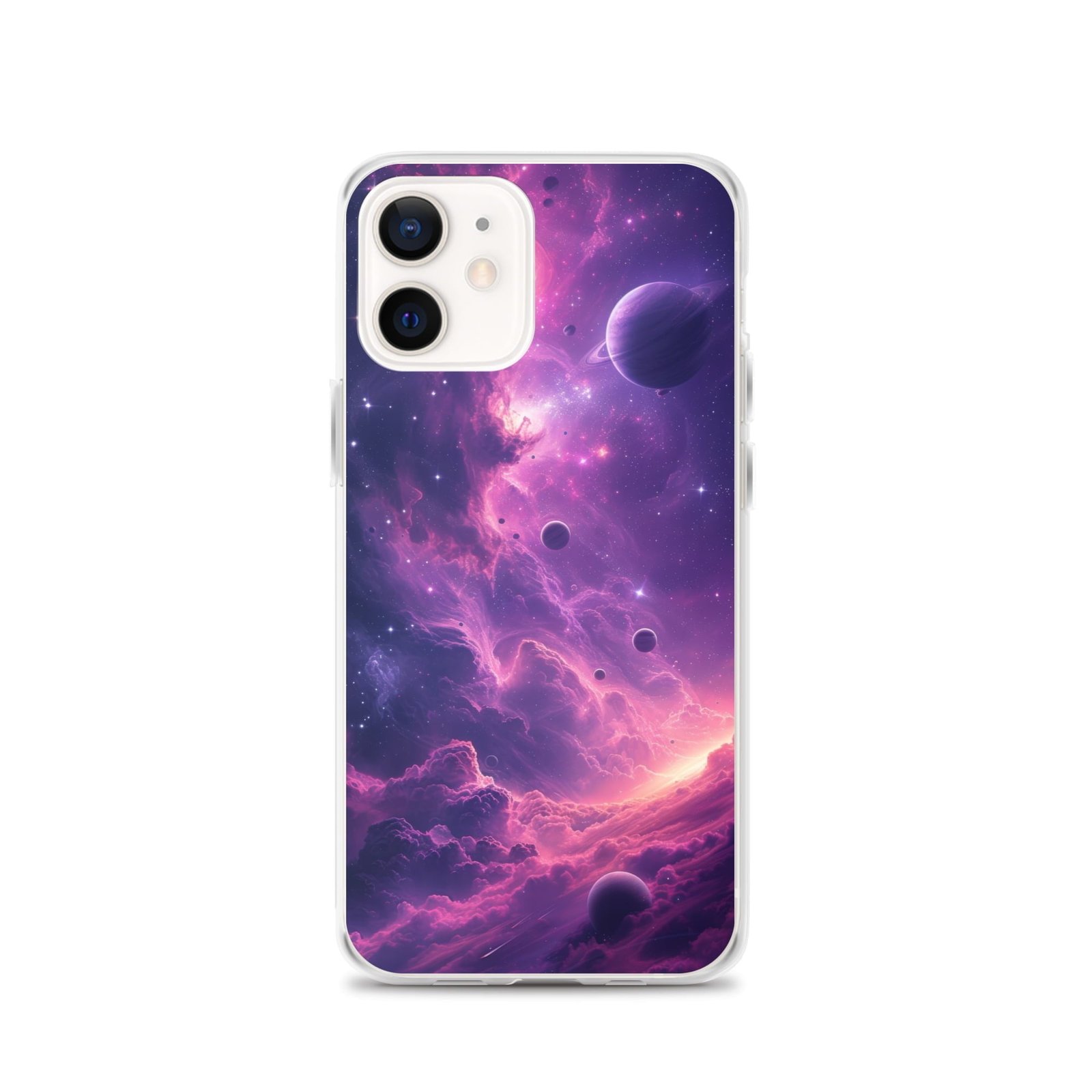 Introducing the Nebula iPhone Case, an enchanting accessory inspired by the captivating beauty of galaxies. Experience the allure of a mysterious universe encased in your iPhone. Upgrade your style with this stunning neb