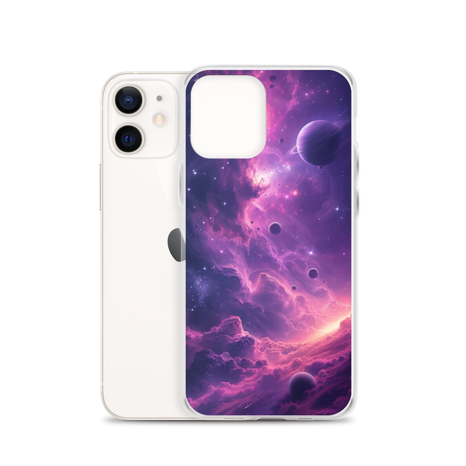 Enhance the beauty of your iPhone with a stunning Nebula galaxy case.