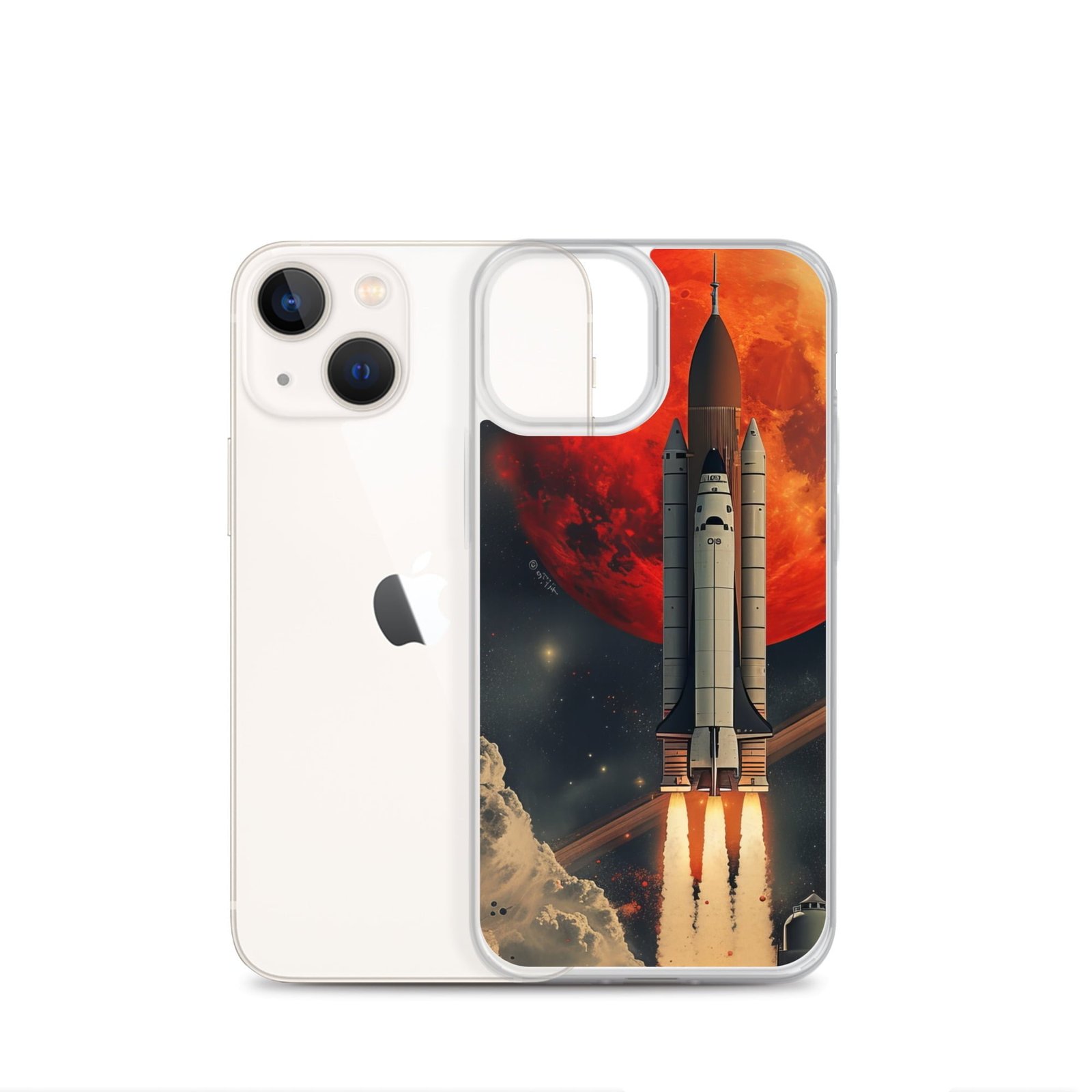 Nasa moon iPhone case.