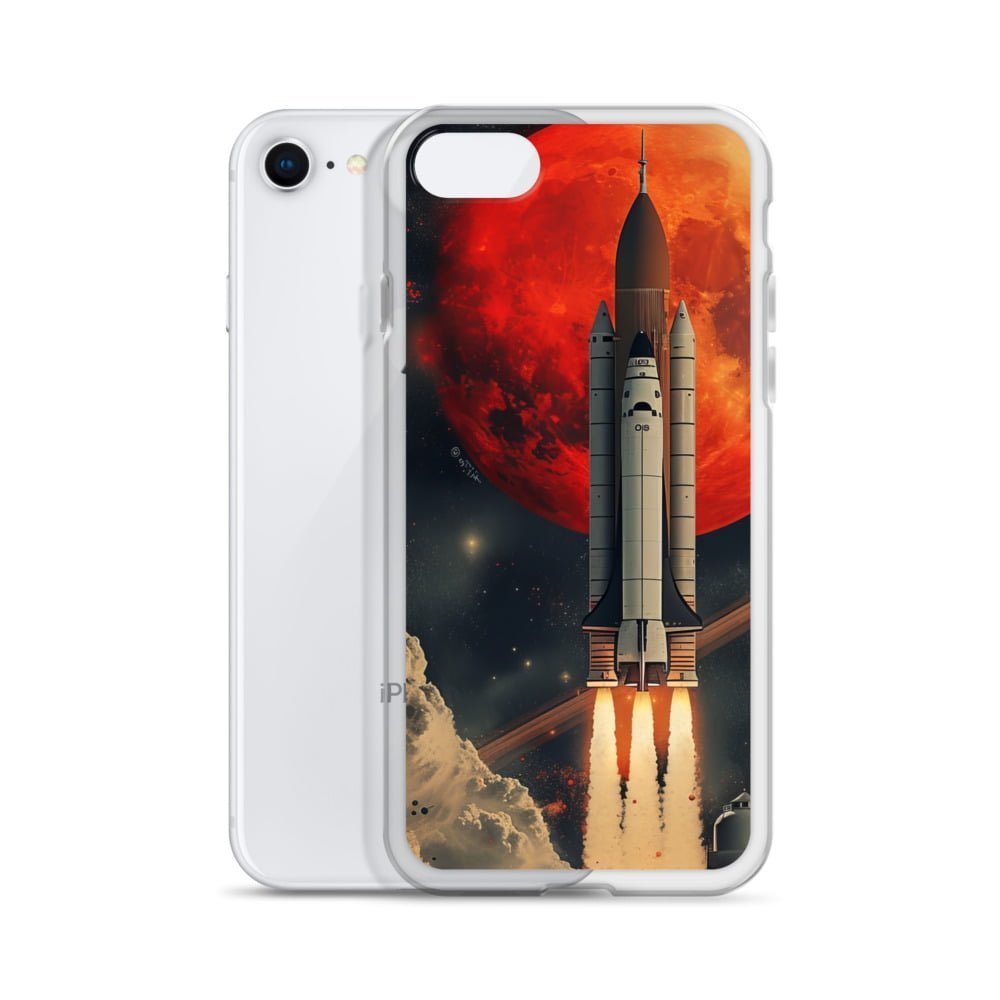 NASA Moon iPhone Clear Case.