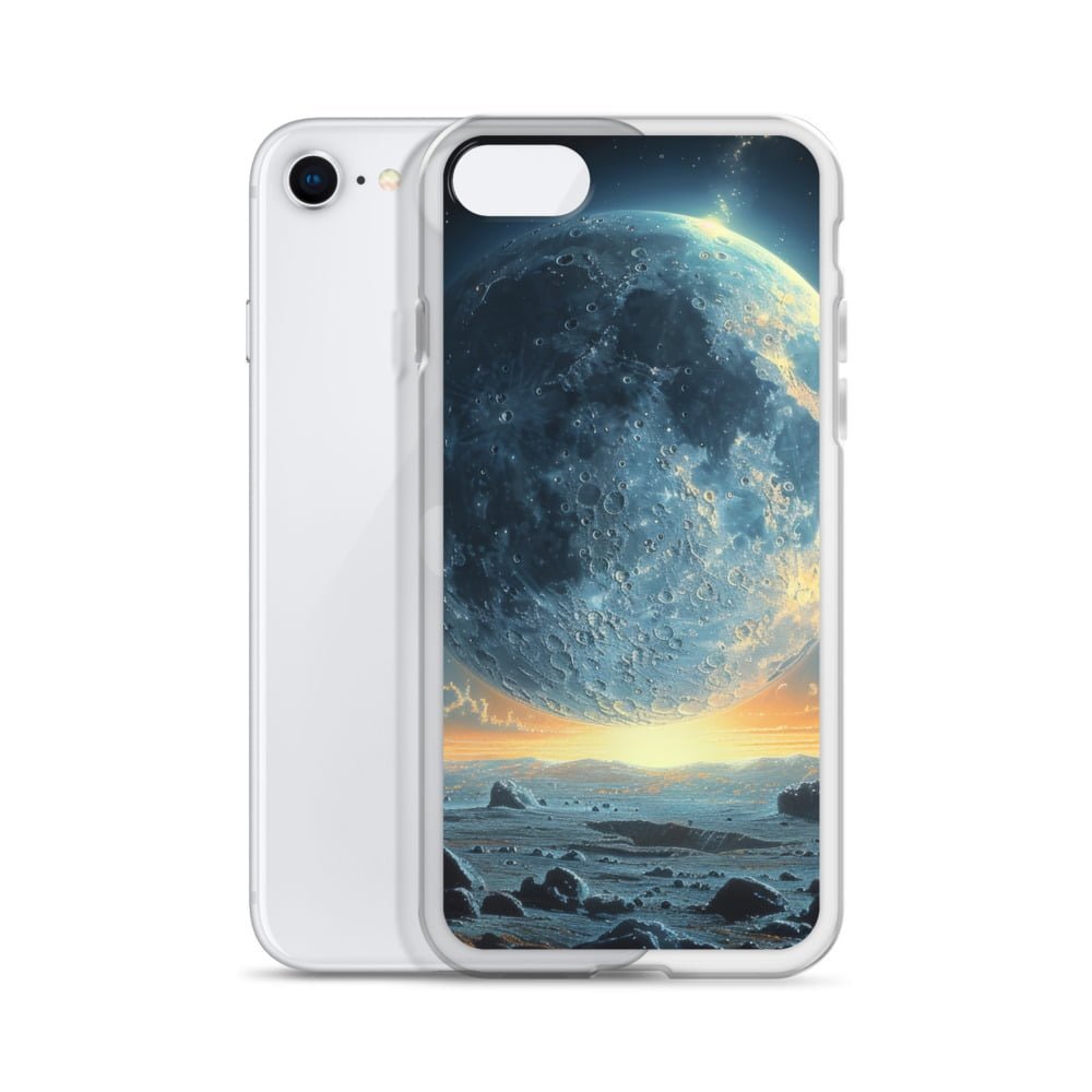 A Clear iPhone Case Closer to the Moon.