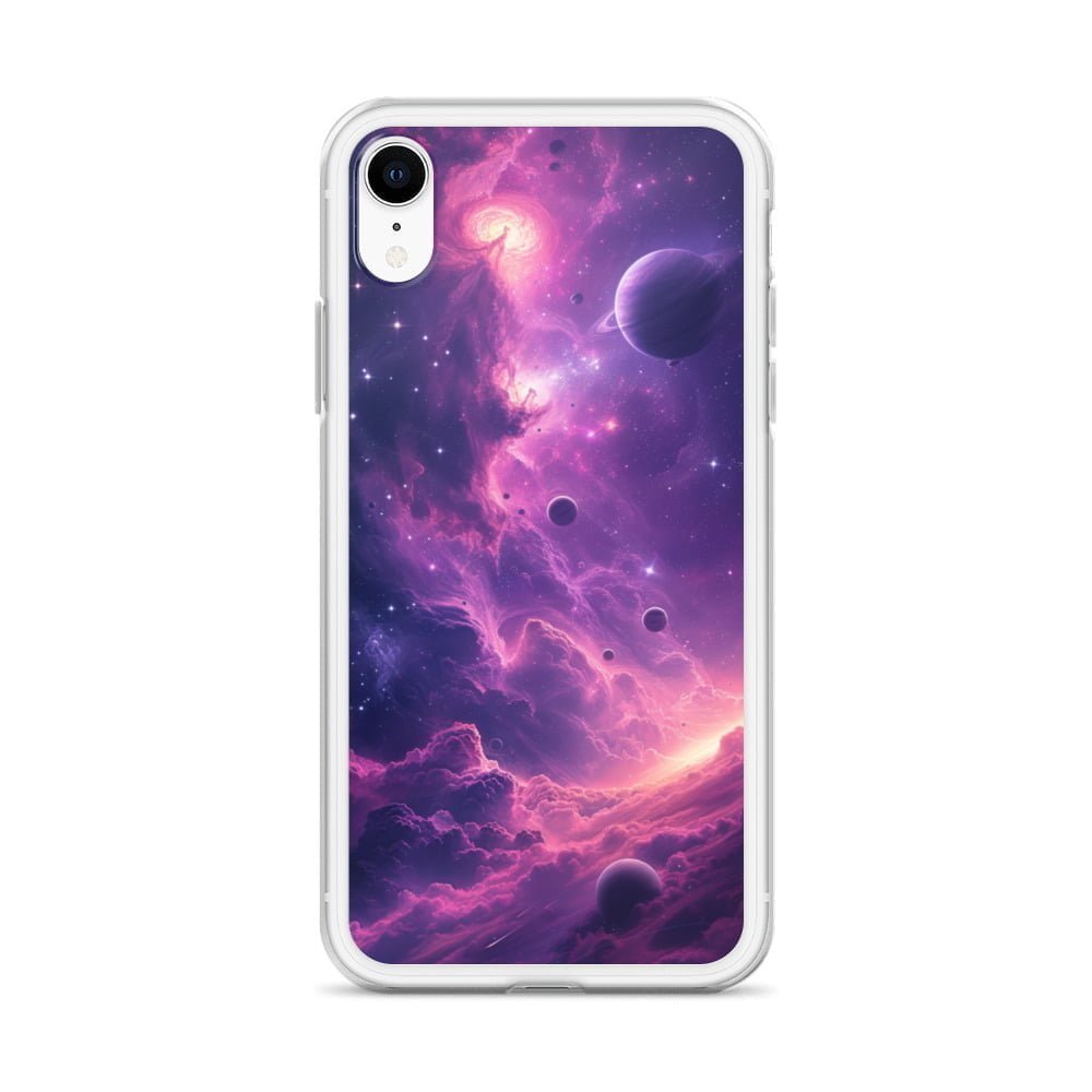 Get ready to complement your iPhone with this stunning Nebula galaxy iPhone case. With a beauty theme inspired by the mesmerizing colors and patterns of the galaxy, this case will add an ethereal touch to