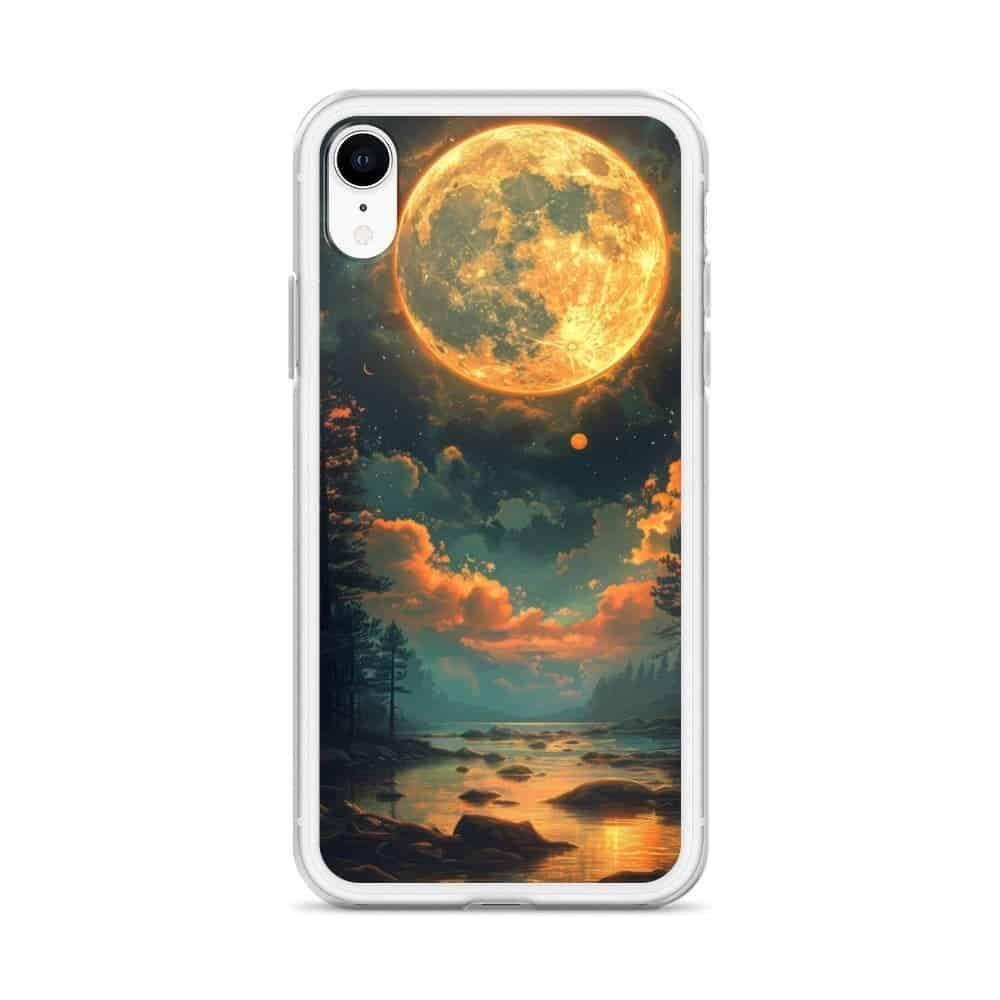 The Clear Case with the moon over the water for your iPhone.