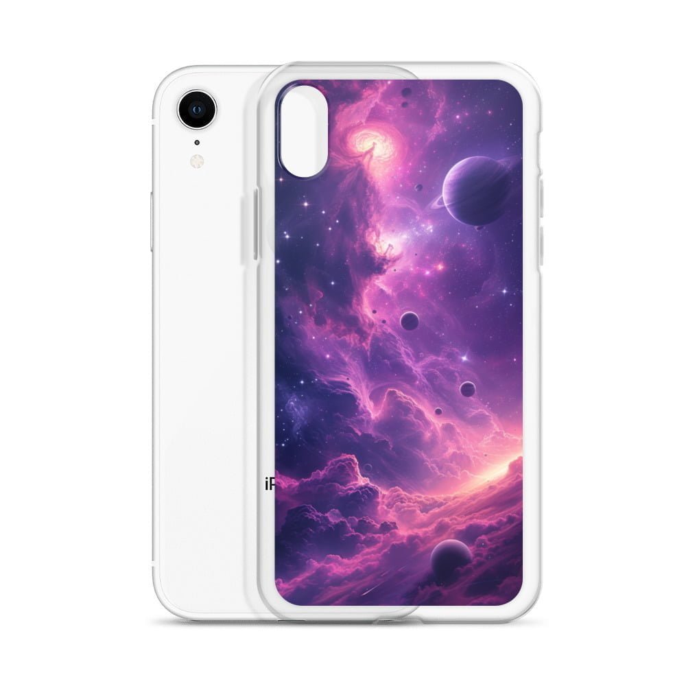 Introducing the Nebula iPhone case, a mesmerizing accessory that boasts the mysterious beauty of a galaxy. The stunning design captures the essence of celestial wonders, transforming your iPhone into a captivating centerpiece. Experience