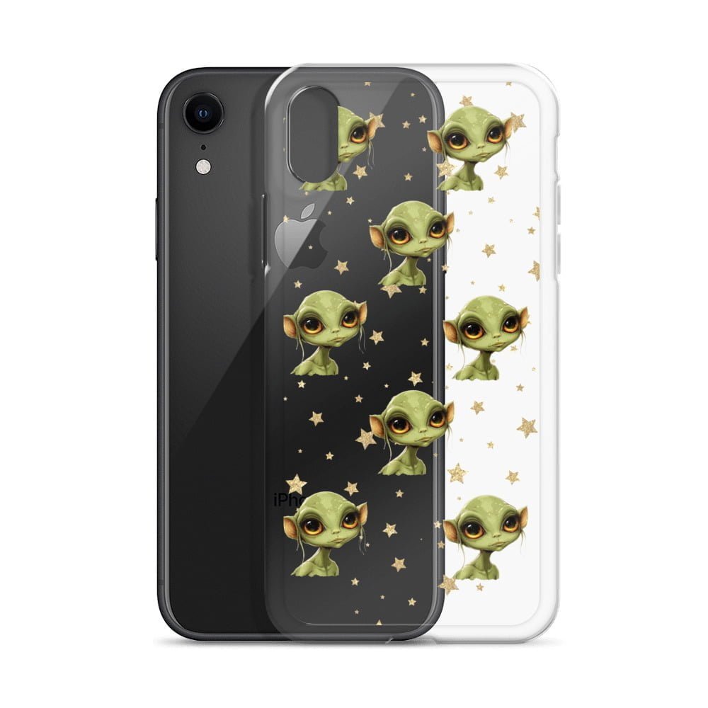 Clear case featuring a stunning design inspired by deep space and starry night elves.