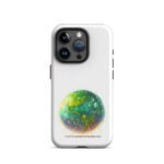 iPhone Case with Radiant Earth Bubble Design Tough…
