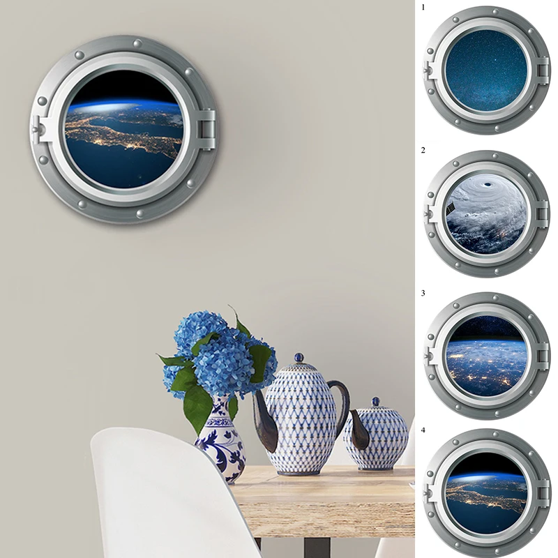 Blast Off to Outer Space! 3D Solar System Wall Stickers for Kids