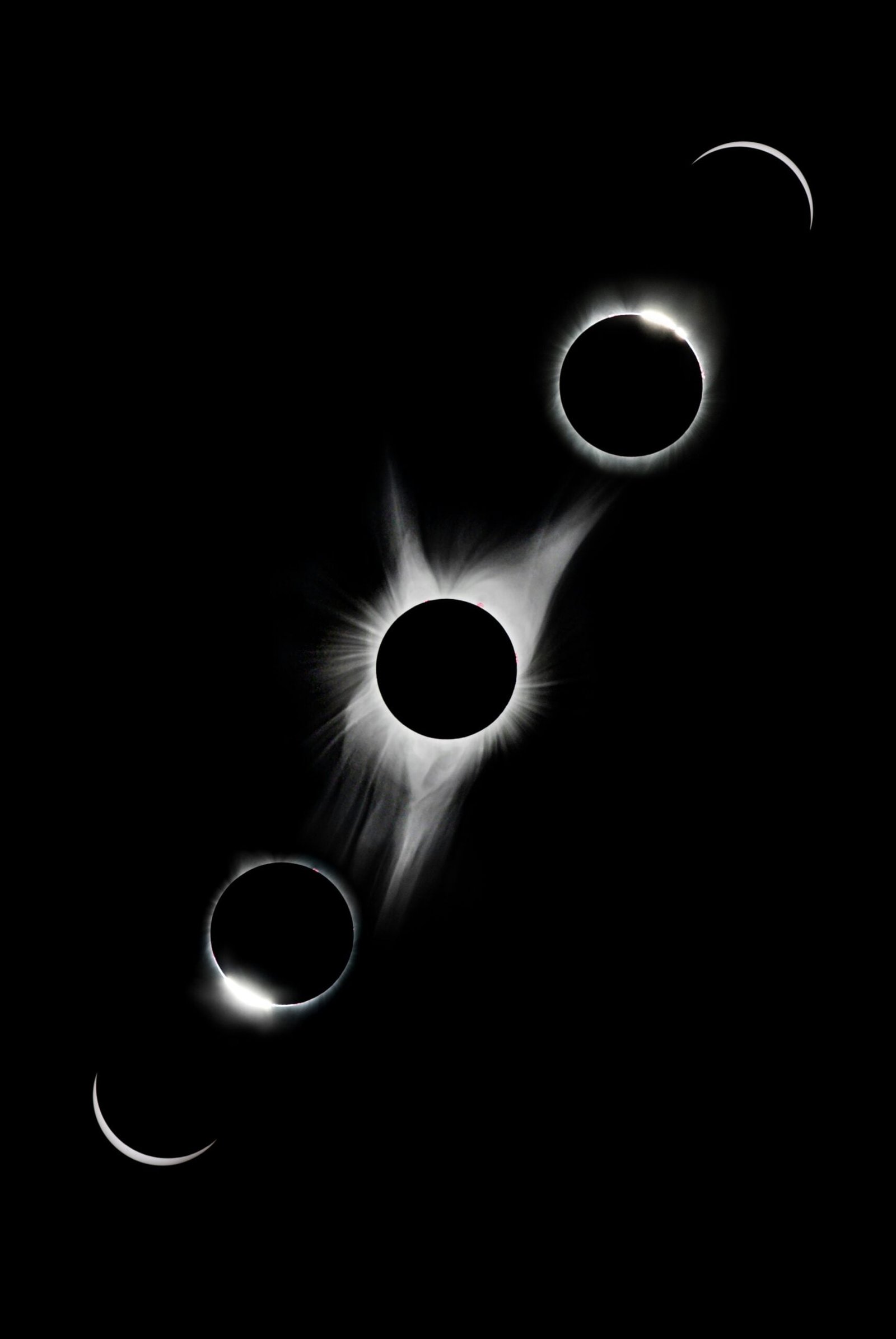 A group of phases of the sun.