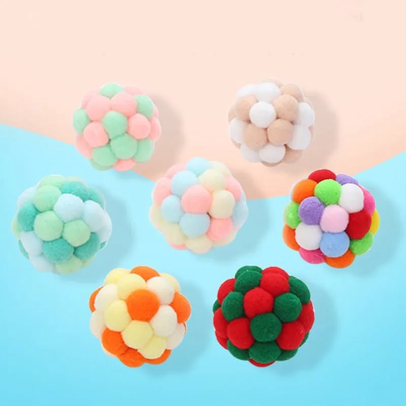 A group of colorful auto-draft balls.