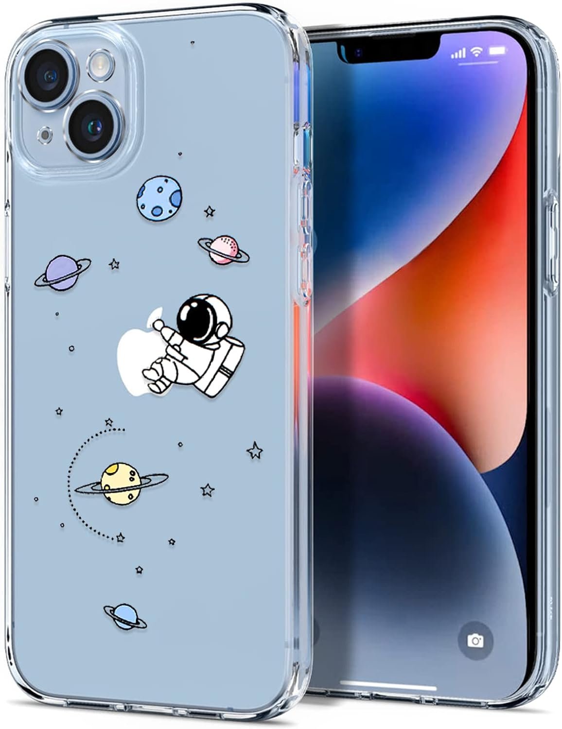 NITITOP iPhone 14 Case Astronaut