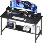 Computer Desk with Shelves