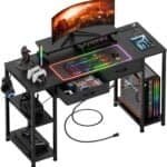 GIKPAL Gaming Desk with Drawers, 47 inch Computer&hellip;
