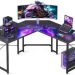 Casaottima L Shaped Gaming Desk with Monitor Stand,&hellip;