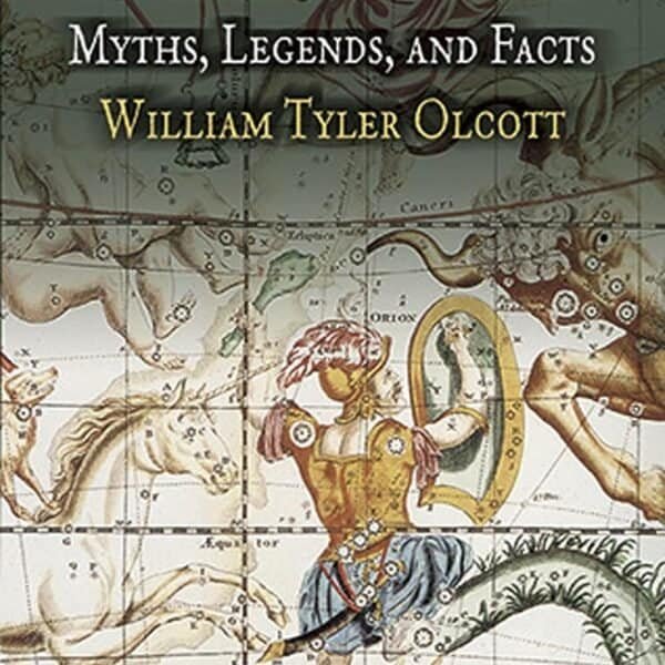 The cover of the book "Star Lore: Myths, Legends, and Facts" by William Tyler Olcott, featuring constellation artwork.