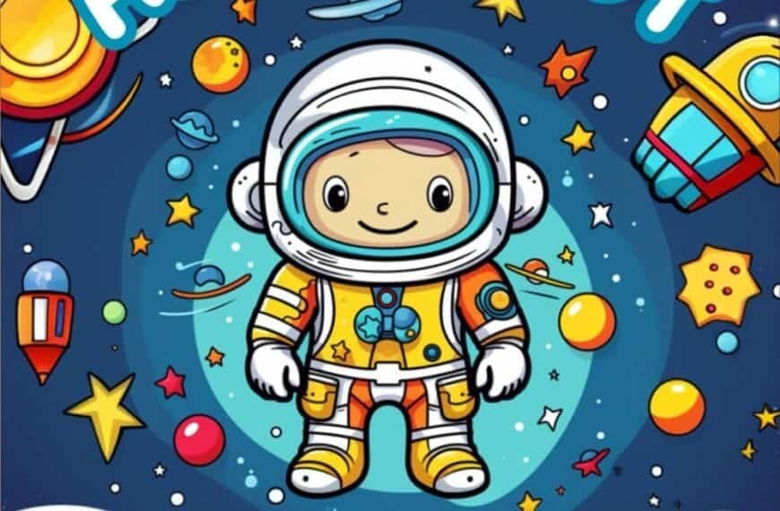 The cover of the "Creative Kids 50 Astronaut and Space Coloring Book Pages for Kids & Toddlers" displays a cartoon astronaut amidst planets and stars. Ideal for young explorers, this educational outer space coloring book features 50 pages designed to captivate toddlers eager to learn about the universe.