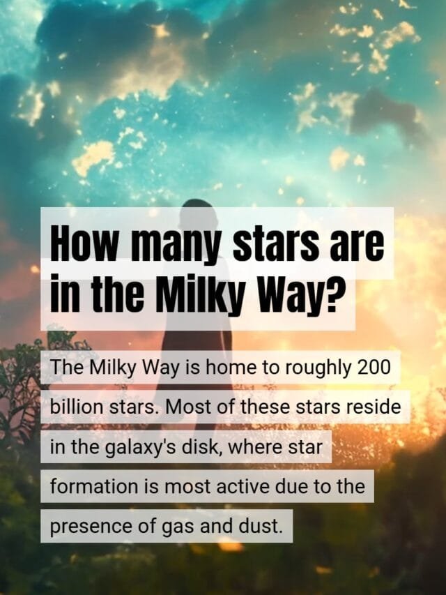 How many stars are in the Milky Way? #Astronomy #MilkyWay #Space