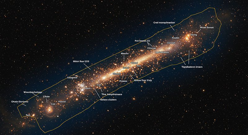 宇宙篇：武仙座-北冕座长城内有多少个星系？