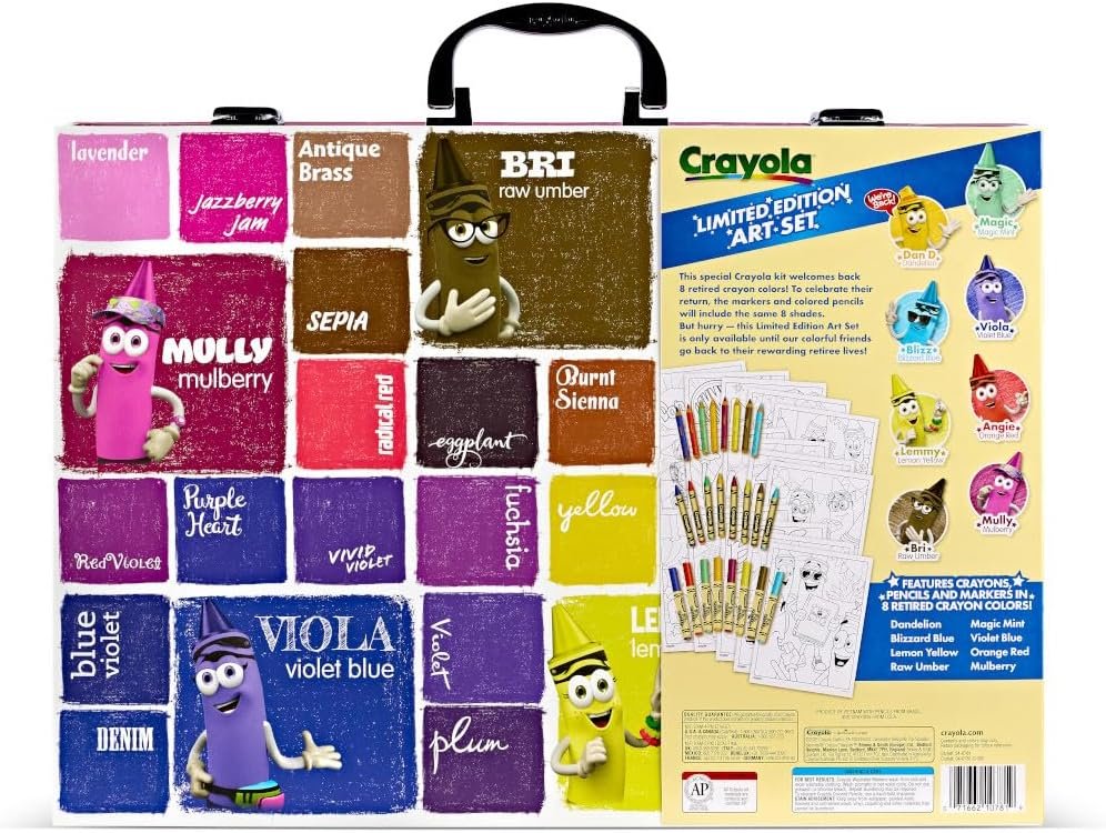 Crayola Inspiration Art Case Space Coloring Set (140pcs)