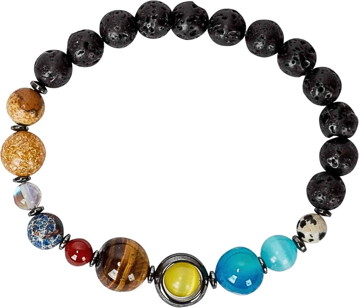 His and Hers Couple Circle Distance Universe Bracelets Collection