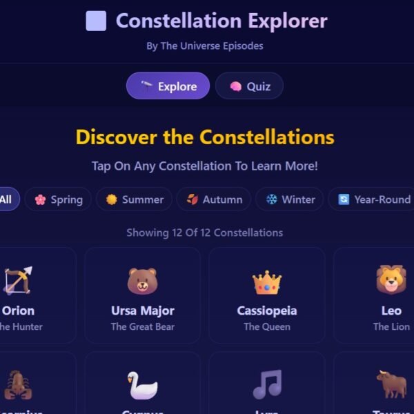 Night Sky Guide | Constellation Explorer