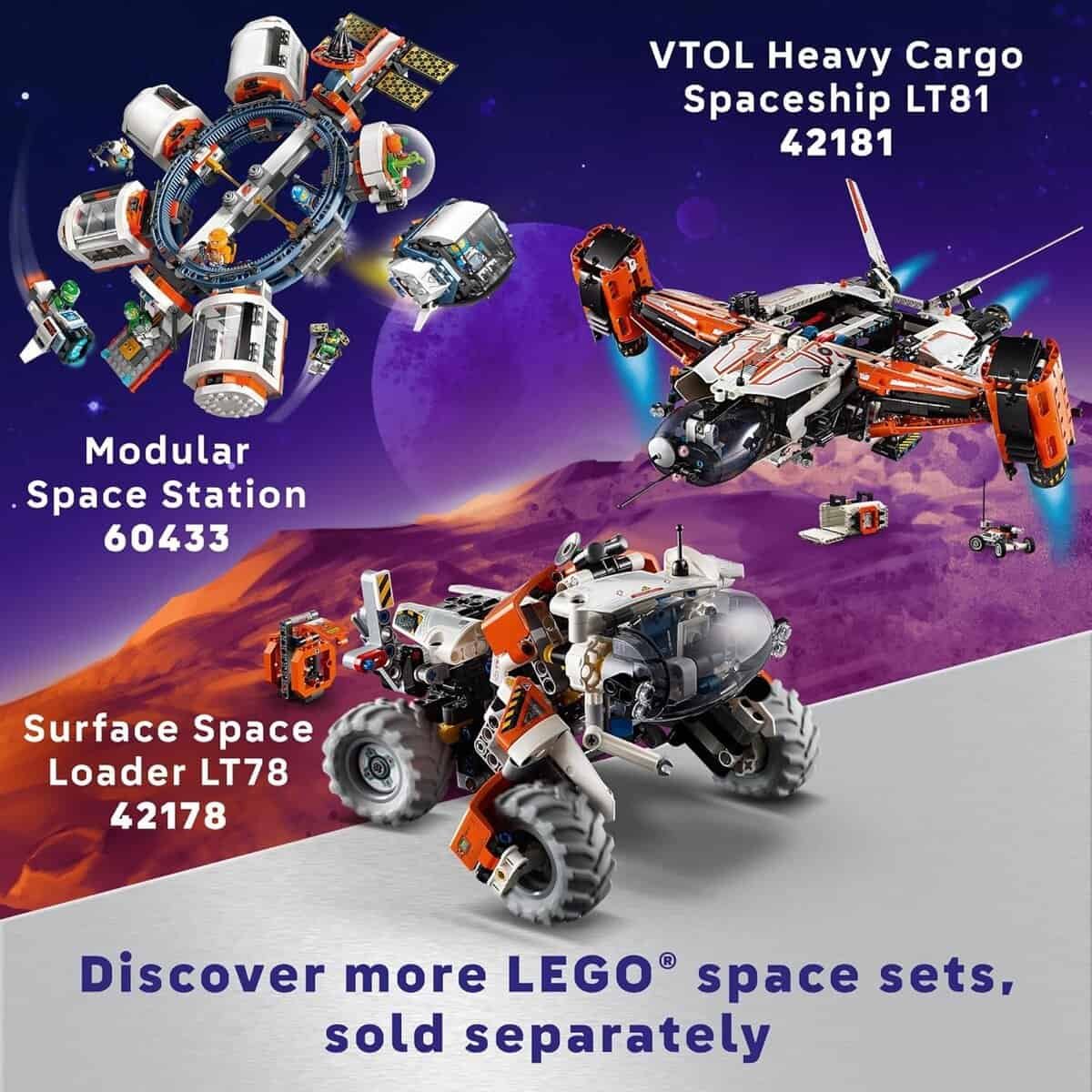 LEGO Friends Mars Space Base and Rocket Set Science Toy for Pretend Play with 3 Mini-Dolls and Spaceship Toy