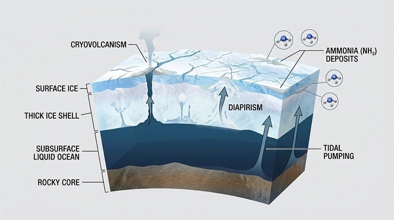 The Universe Episodes What Does the Detection of Ammonia on Europa Mean for the Search for Life?