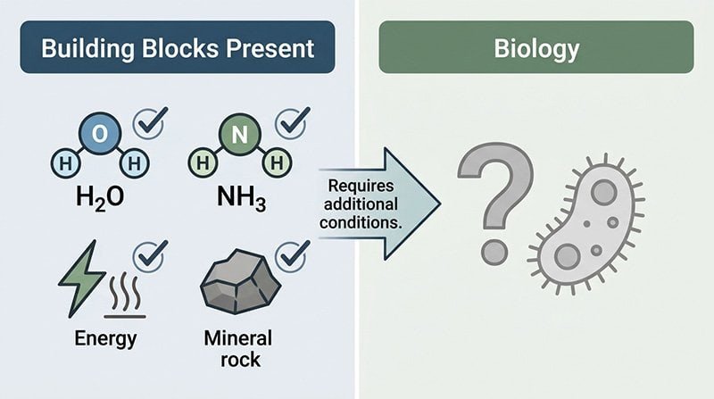 The Universe Episodes What Does the Detection of Ammonia on Europa Mean for the Search for Life?