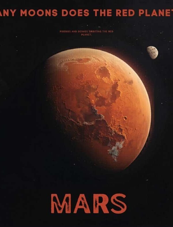 How many moons does Mars have — Phobos and Deimos orbiting the red planet