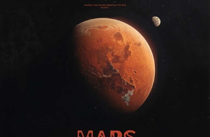 How many moons does Mars have — Phobos and Deimos orbiting the red planet