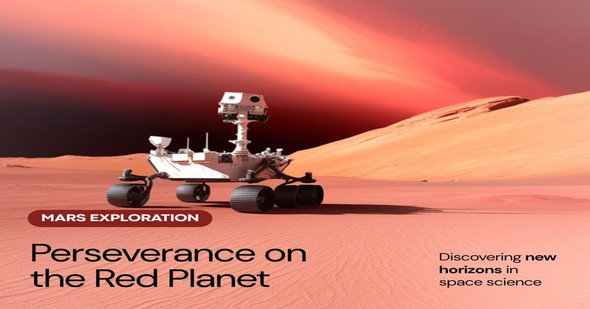 How Far Is Mars from the Sun? 2 NASA Perseverance rover exploring the Martian surface in Jezero Crater