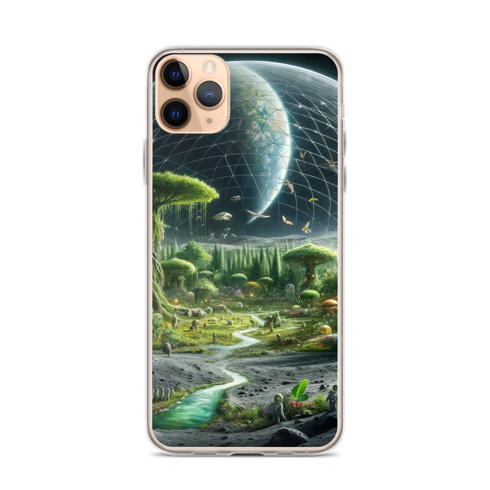 Life in Moon Clear Case for iPhone®