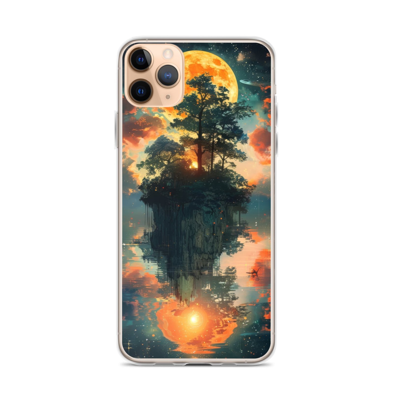 Moon Energy Clear Case for iPhone®