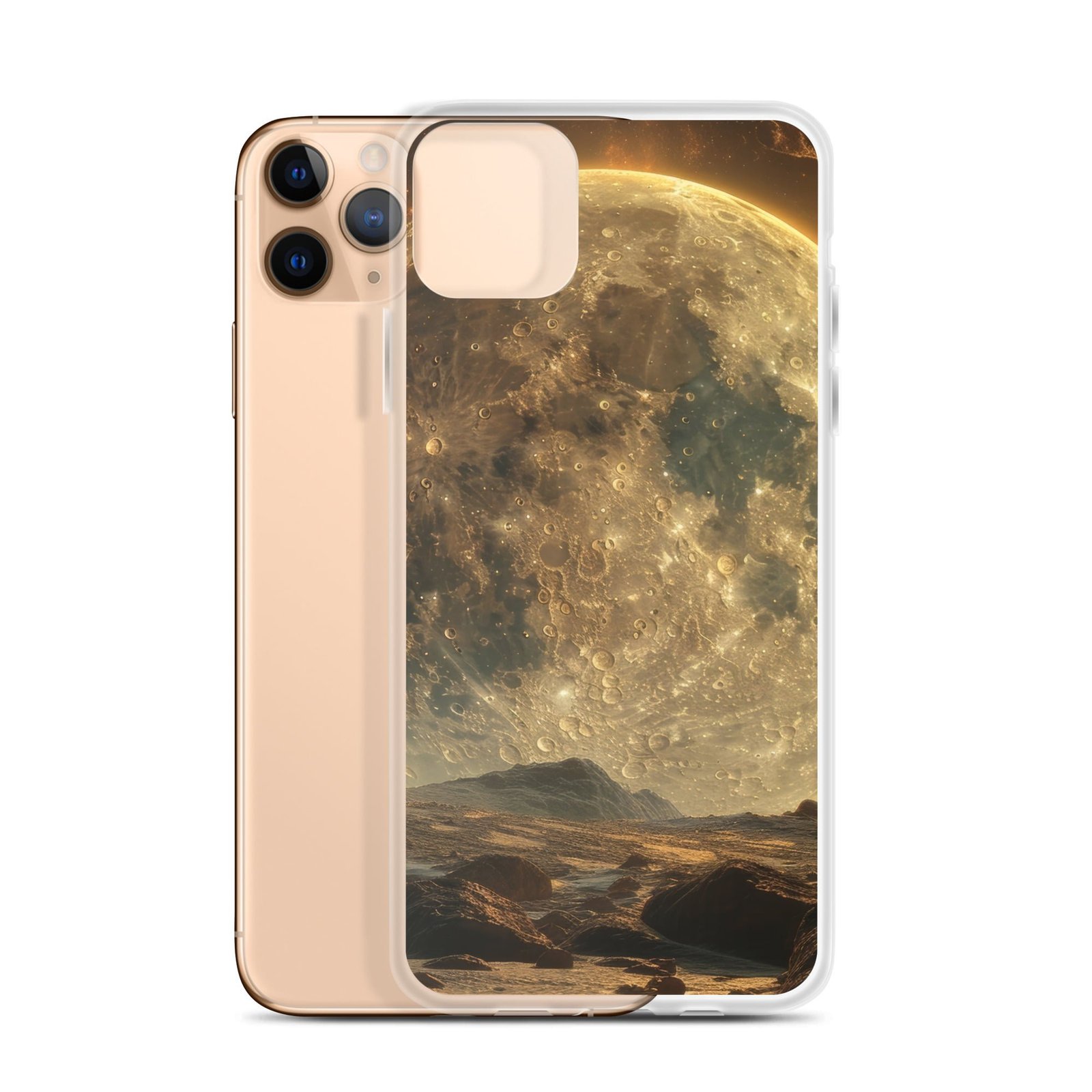Full Moon Clear Case for iPhone®