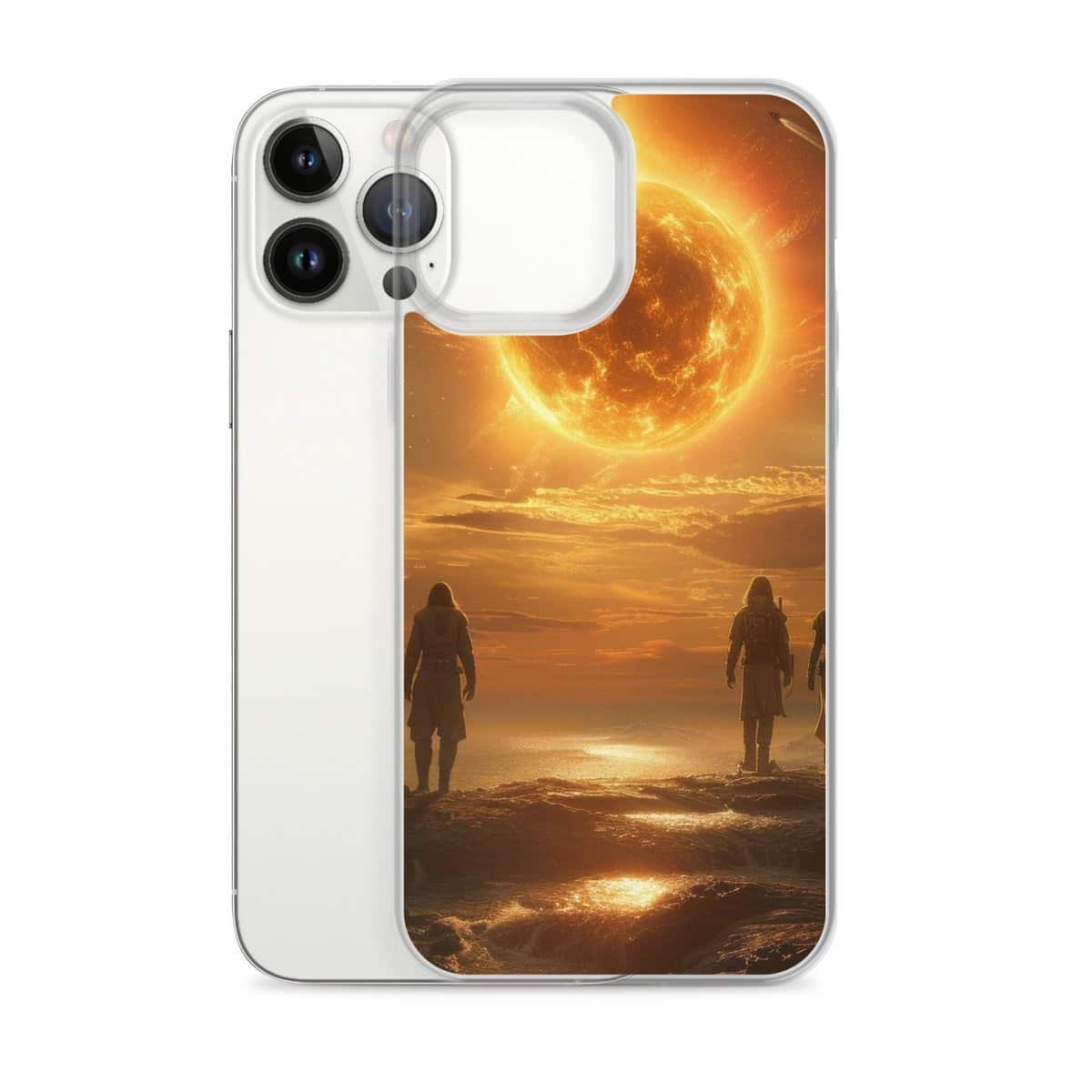 Future Us walking on the beach with the Sun Clear Case.