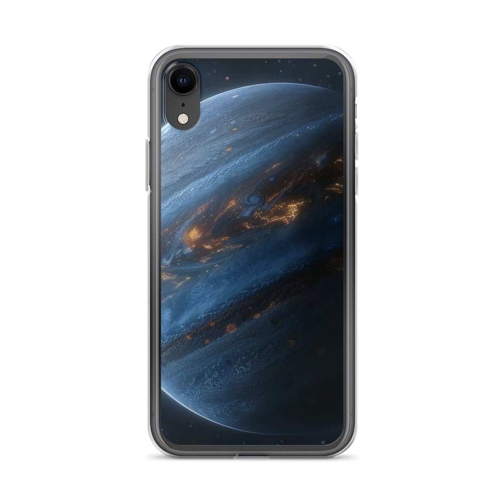 A new iPhone case featuring a clear image of a planet in space.