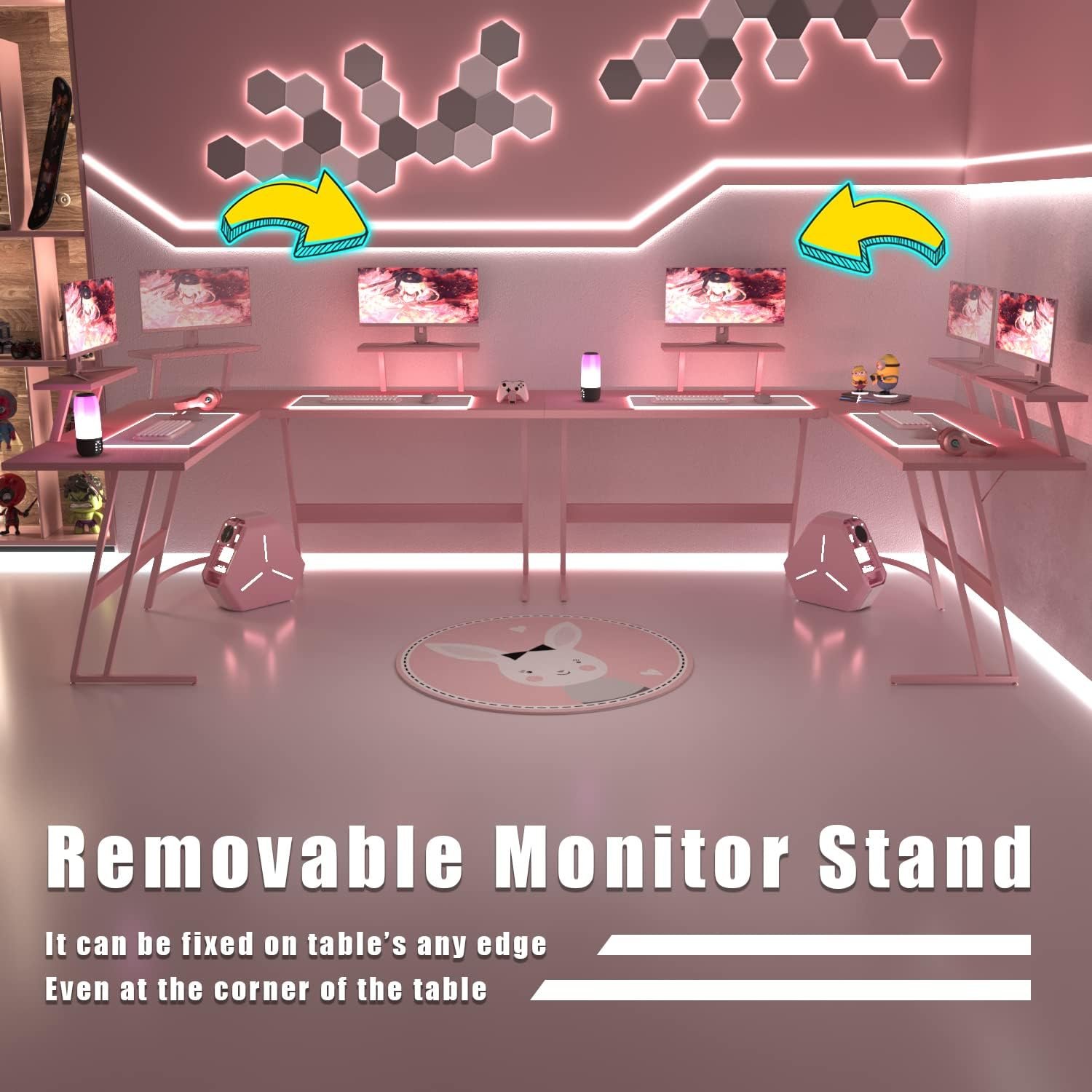 Homall L Shaped Gaming Desk