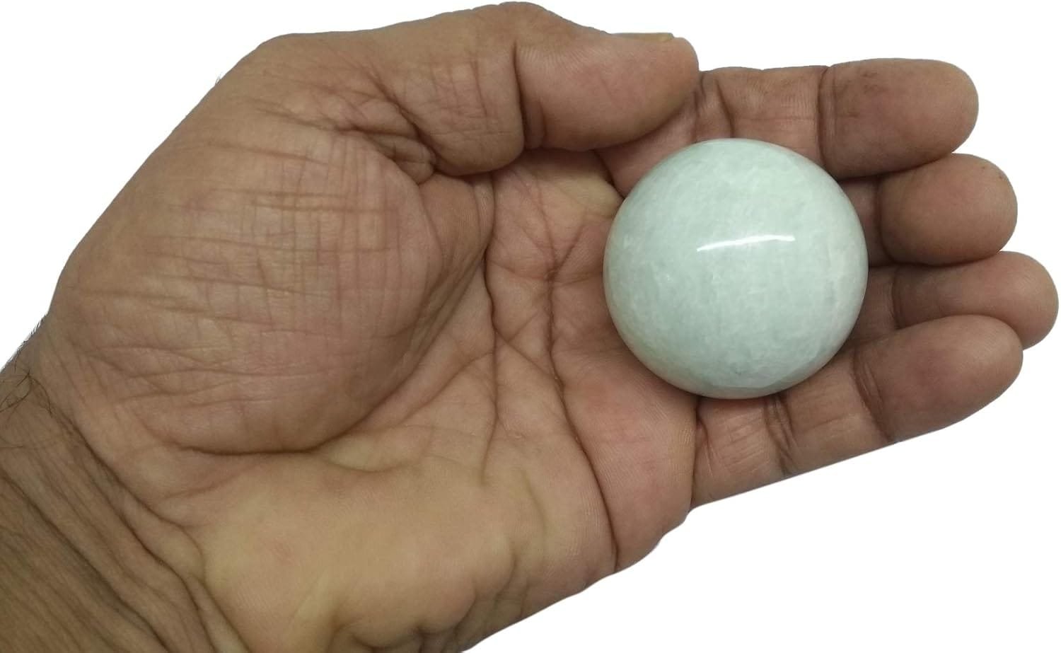 Natural Amazonite Quartz Ball Sphere Gemstone A+ Hand Carved