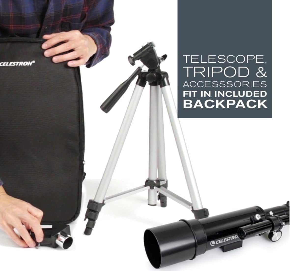 CELESTRON Travel Scope 60 Refractor Telescope