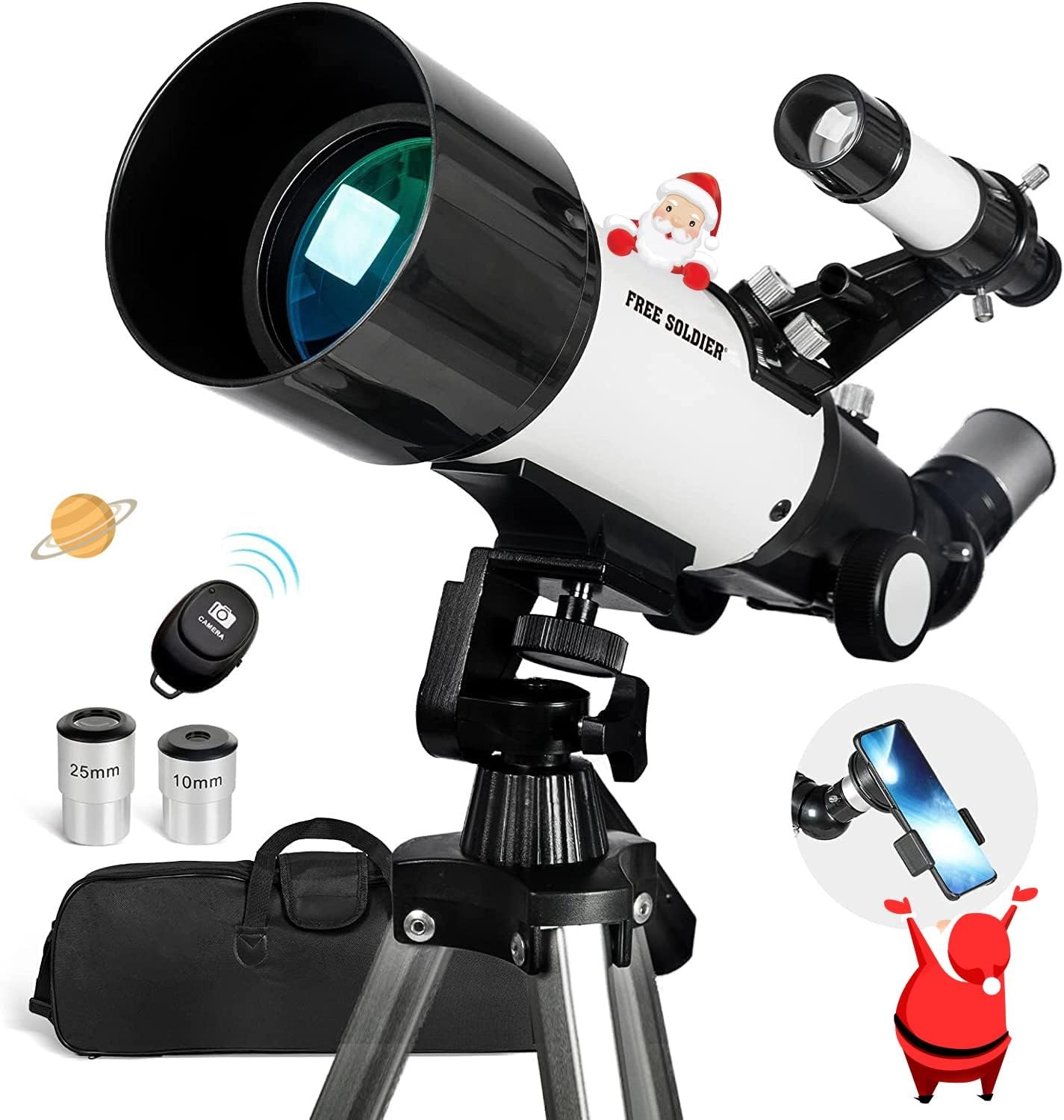 Telescope for Adults - 70mm Aperture, 400mm Focal Length