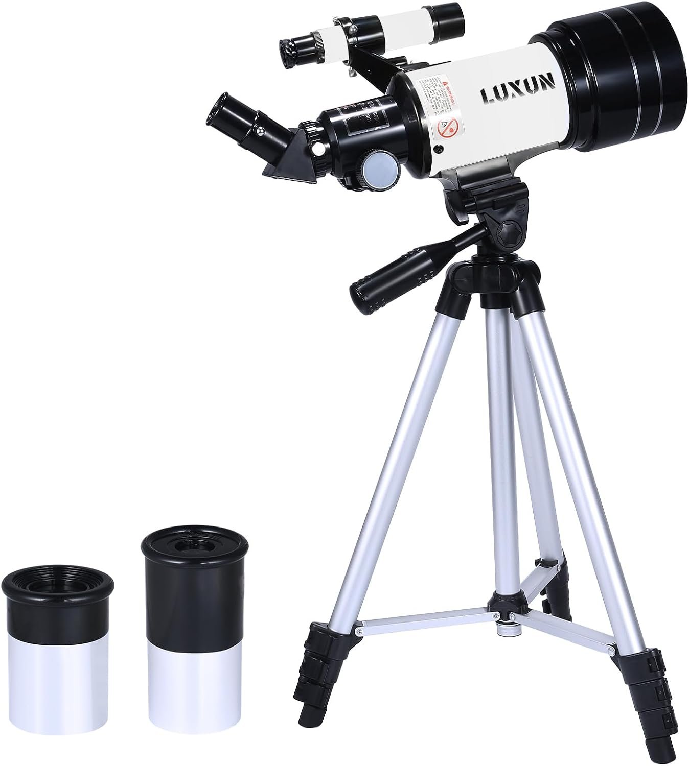 MLABINYA Astronomical Refracting Telescope 70mm Travel Telescope with Adjustable Tripod