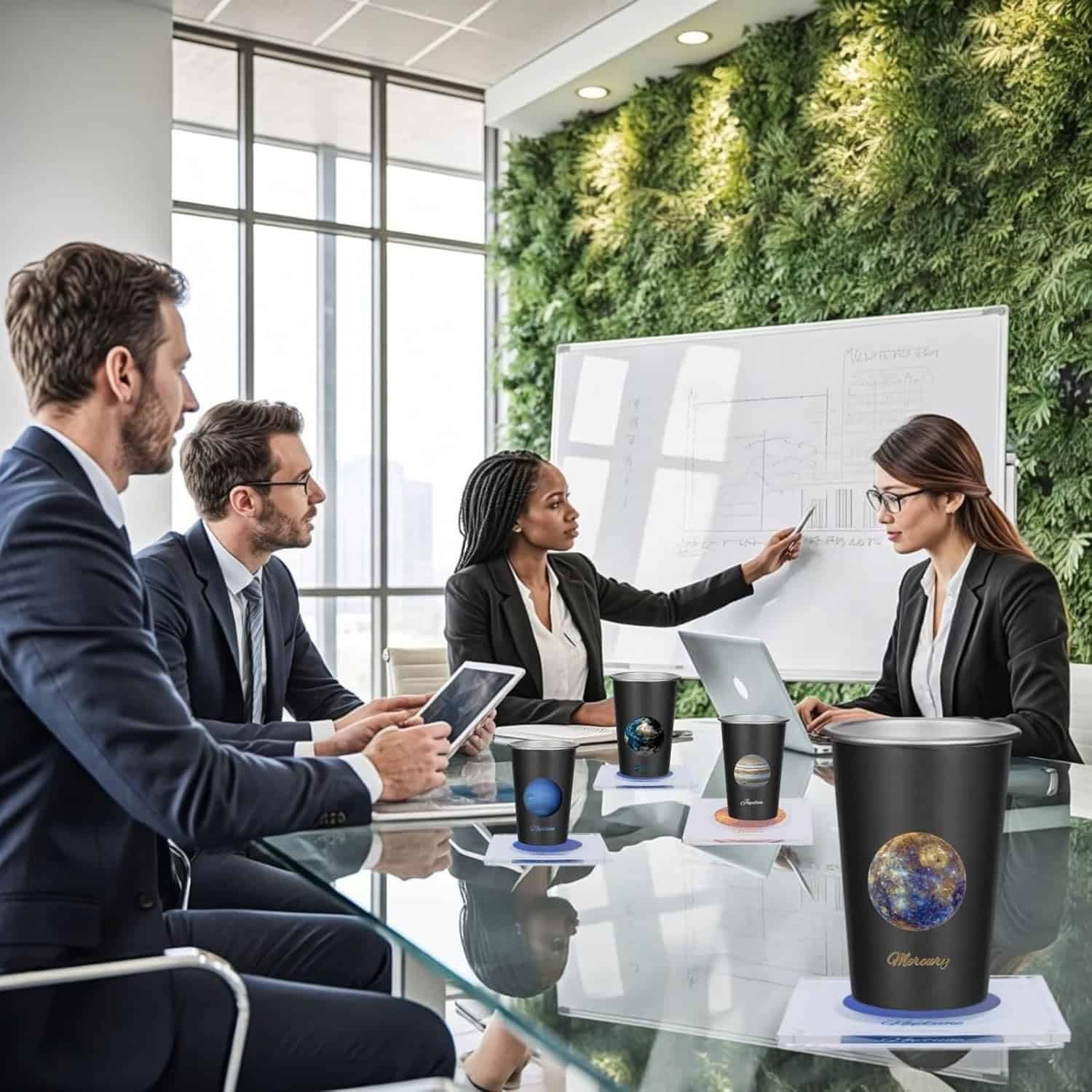 Solar System Planet Coasters Set of 10, Acrylic Coasters for Drinks, 3D Outer Space Astronomy Gifts, Housewarming Gifts for Home Decoration, 4 inch