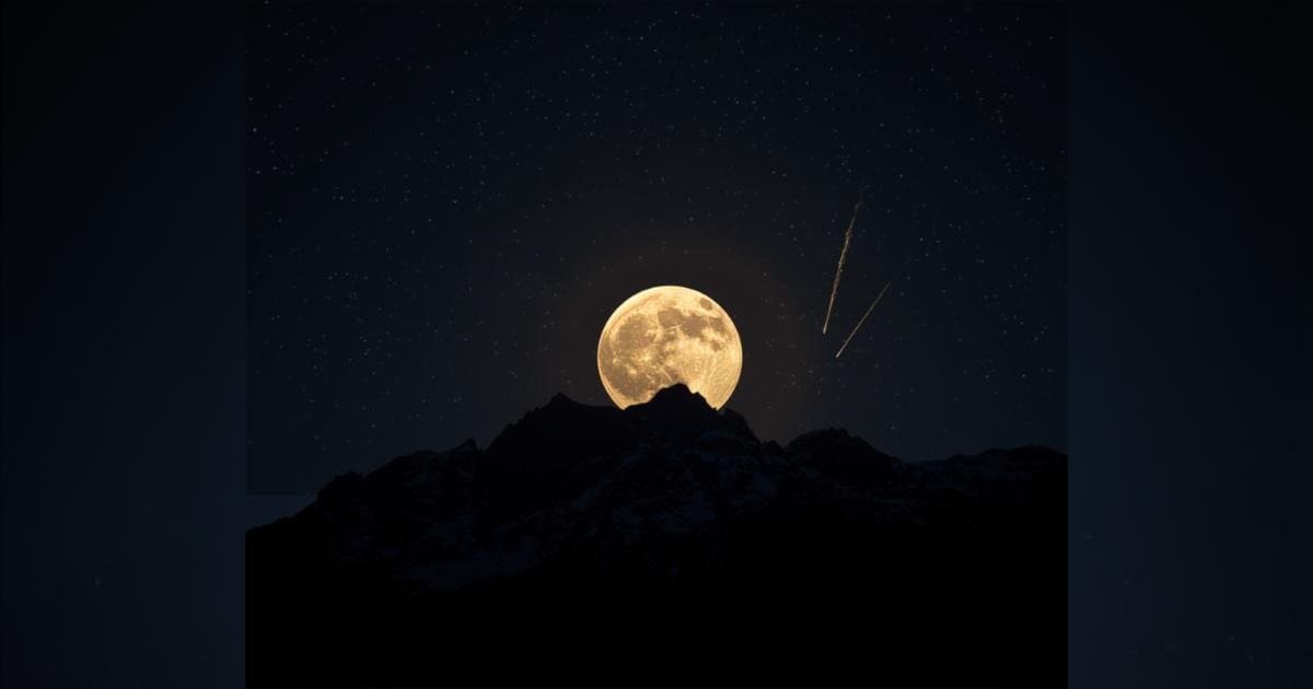 Moon Drawing.pdf July 2026 Night Sky: Full Moon, Meteor Showers & Planets